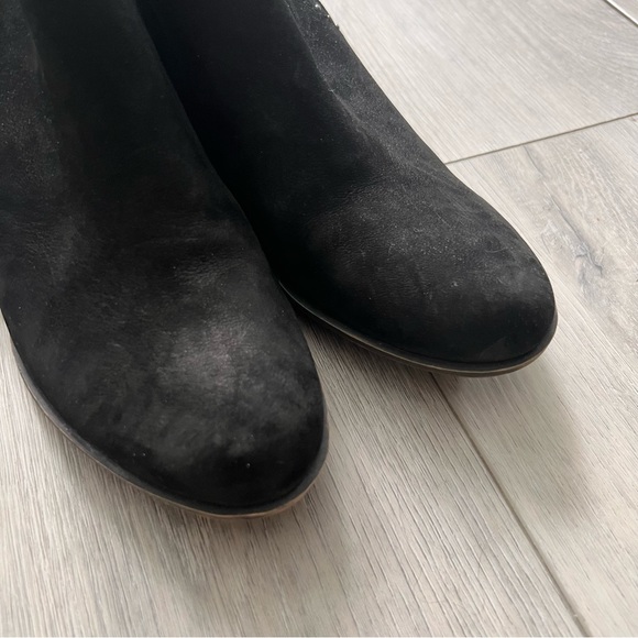 Lucky Brand Black Suede studded booties - Picture 7 of 8